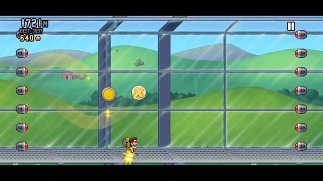Jetpack Joyride Gameplay (3244m!) | iOS смотреть онлайн