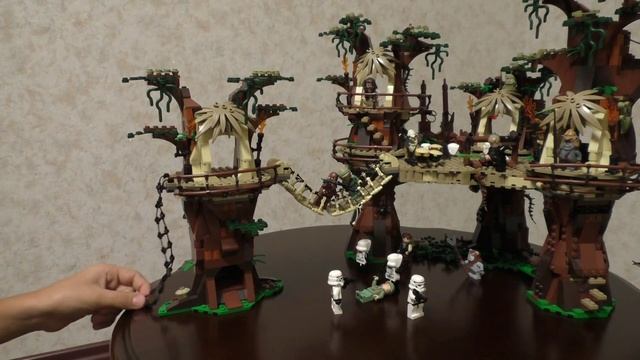 Lego 10236 Деревня Эвоков. Lego 9489 Боевой комплект. Lego 7956 Атака Эвоков. смотреть онлайн