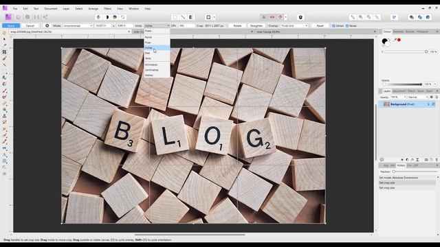 Affinity Photo - Beginners Look at the Crop Tool смотреть онлайн