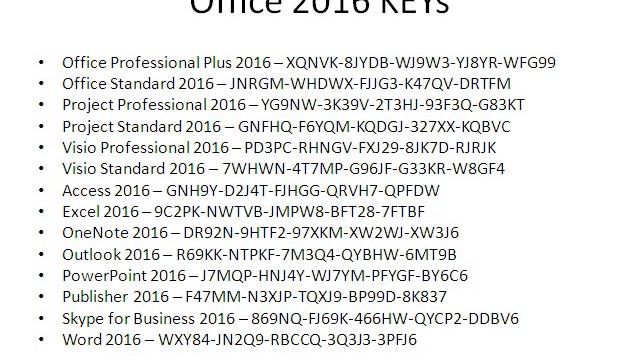 Free Office Pro Plus 2016 Product Keys - Windows10KeySale.com смотреть онлайн