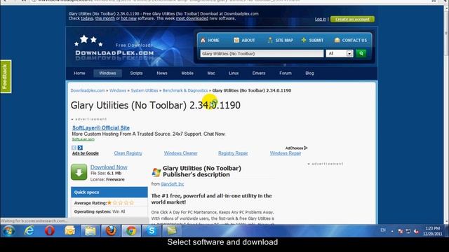 How to download and install Glary Utilities www.downloadplex.com смотреть онлайн