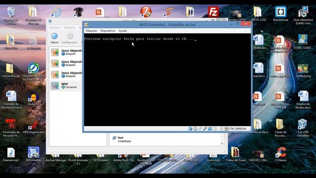 Virtual Box 3.0 (instalar windows xp) смотреть онлайн