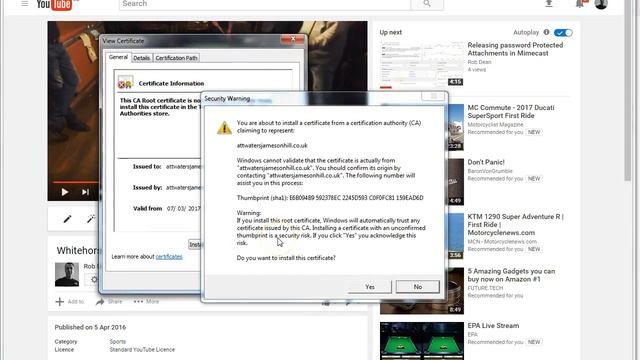 Security Alert Pop Fix смотреть онлайн