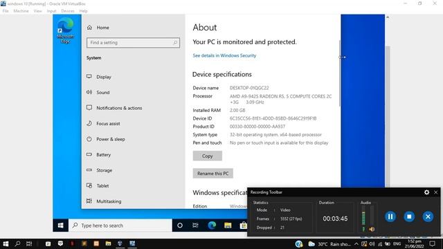 Adding Windows 10 as a client in your windows server at virtualbox смотреть онлайн