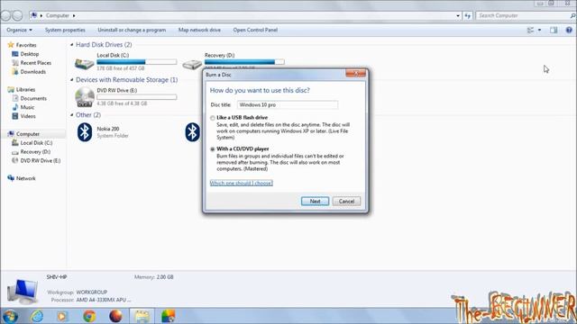 How to make bootable Windows 10 DVD Drive from ISO file Burn ISO file to DVD смотреть онлайн