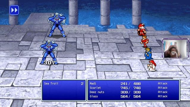 FF1 PIXEL REMASTER ps5 ep8 water crystal смотреть онлайн
