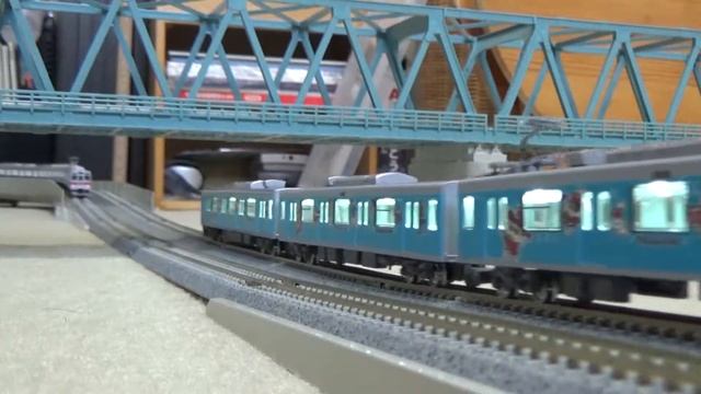 2019年10月13日 今日の鉄道模型ｼﾘｰｽﾞ#921 GM･東武50050型クレヨンしんちゃんラッピング(風間君)/GM･東急8500系8642編成 смотреть онлайн