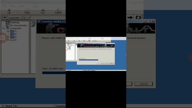 Counter Strike 1.6 Final Game On Exagear Windows Emulator Gameplay 24 January 2022 смотреть онлайн