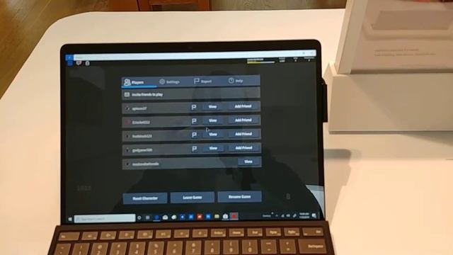 Surface pro x gaming - Roblox смотреть онлайн