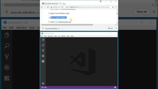 boscode web installation windows смотреть онлайн