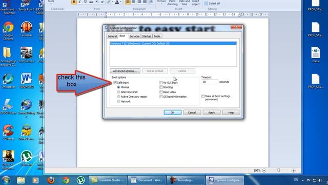 How to easy start Windows 7 in Safe Mode смотреть онлайн