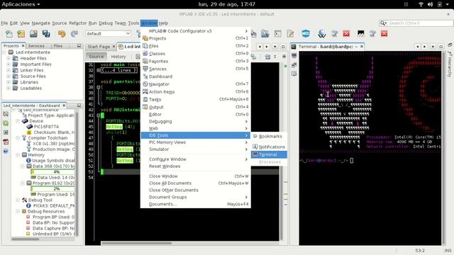 MplabX y XC: Modificando Editor de Código de MplabX y XC Compiler TEMA PARA MPLABX. смотреть онлайн