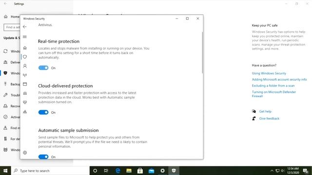 Windows Defender Disable or Enable || Windows Security смотреть онлайн