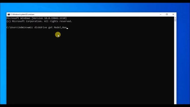 How to find HDD Serial Number in Command Prompt смотреть онлайн
