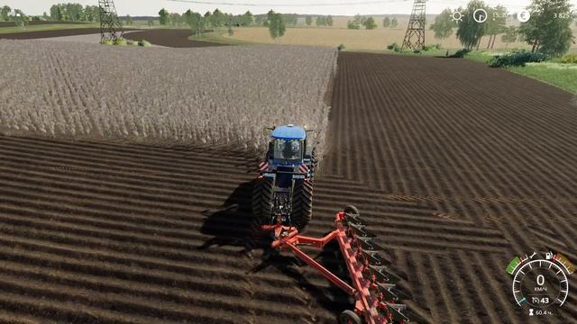 FS 19 - Трудовые будни в Совхозе Рассвет. Прессование силосной ямы и покупка прицепа