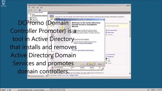 Install active directory domain service (AD DS) in windows 2008 смотреть онлайн