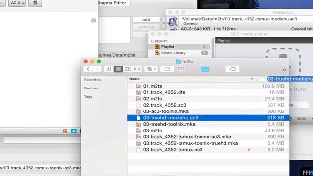 ถอดเสียงAC3 Core+TrueHDเป็นAC-3 5.1หรือMKAฟรีบนMac(2/2) смотреть онлайн
