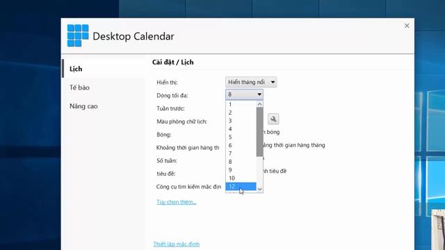 Hướng dẫn cài ứng dụng lịch Desktop calendar trên màn hình máy tính || Vọc Sĩ IT смотреть онлайн