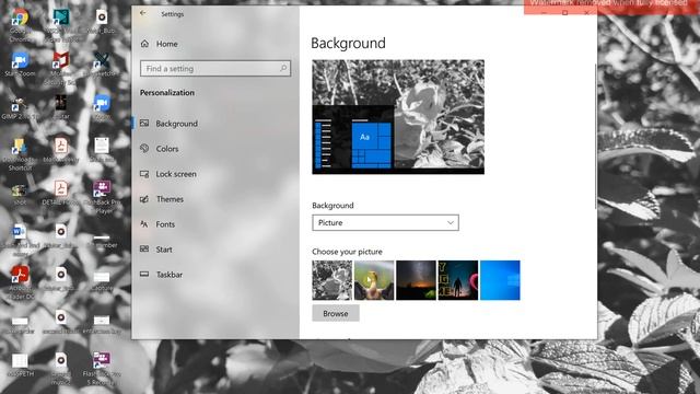 How to Change or personalize Windows Background, Wallpaper & Themes смотреть онлайн