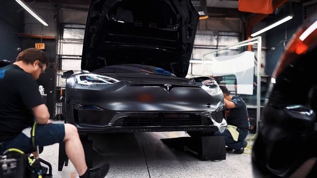 Full XPEL STEALTH PPF on Roland Pollard's Tesla Model S Plaid at Tritek! смотреть онлайн