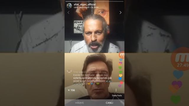 SELÇUK URAL & AFAK ALGAN (28 Nisan 2020 instagram canlı yayini) смотреть онлайн