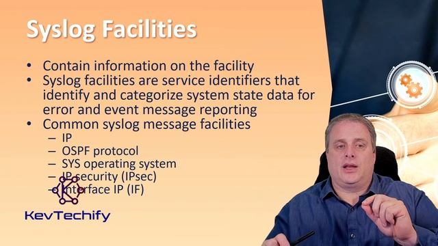 Syslog - Network Management - Enterprise Net, Security, and Automation - CCNA - KevTechify | vid 52 смотреть онлайн
