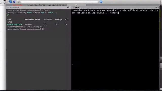 WebLogic Buildpack for Cloud Foundry смотреть онлайн