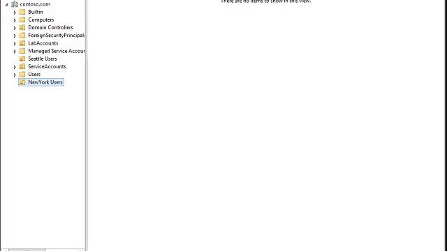 Step by step tutorial Creating new Users and Group in Windows 2012 R2 AD смотреть онлайн