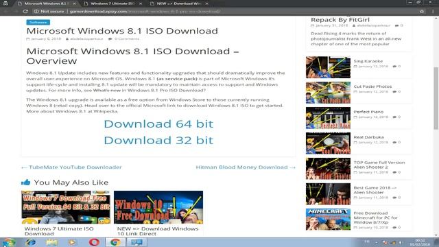 how to download windows 8.1 for free full version 32 bit & 64 bit for pc смотреть онлайн