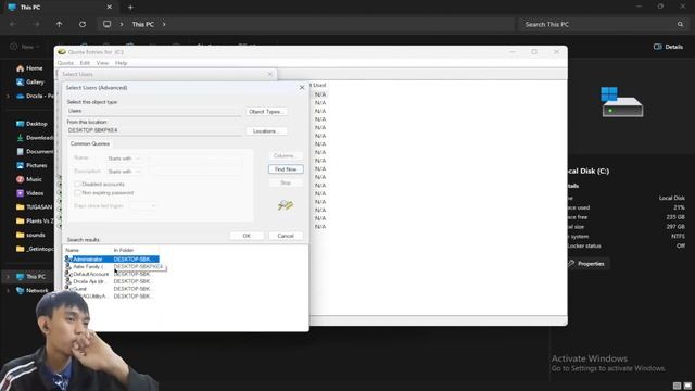 VIDEO TUTORIAL CARA BUAT DISK QUOTA DI WINDOWS 11 смотреть онлайн