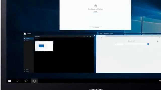 Windows 10 How to View Open Apps in Tablet Mode смотреть онлайн