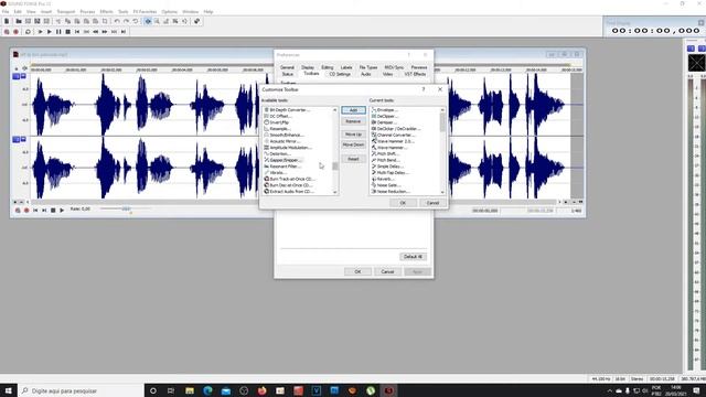 COMO FAZER MUDANÇAS E ADICIONAR FERRAMENTAS NO SOUND FORGE PRO 12 смотреть онлайн