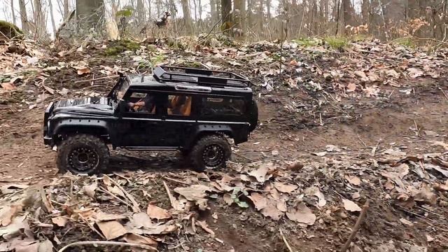 Scale Crawler Traxxas TRX4 Defender Black & Friends on Tour смотреть онлайн