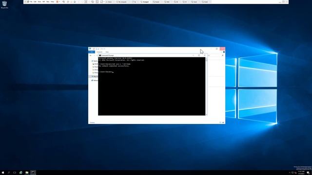 How To Map A Shared Folder | Windows Server 2016 смотреть онлайн