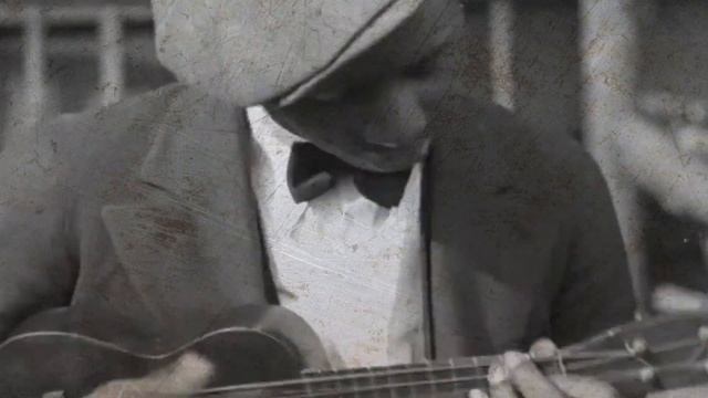 Street musicians Carl Scott and Eddie Thomas playing ukulele, kazoo, washboard, and a coffee pot. смотреть онлайн