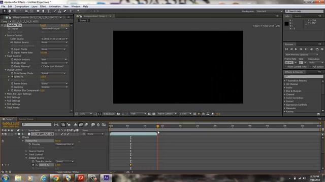 Adobe After Effects Twixtor Tutorial смотреть онлайн