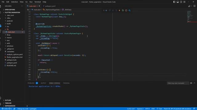 Flutter: Infinite Scrolling ListView смотреть онлайн
