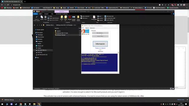 Tutorial activacion Windows 10 con KMSAuto 11/2022 смотреть онлайн