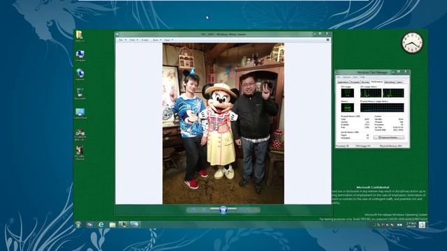 Windows 8 (7955) Metro UI DWM (60p) Part 2 Lock & Log on animation смотреть онлайн