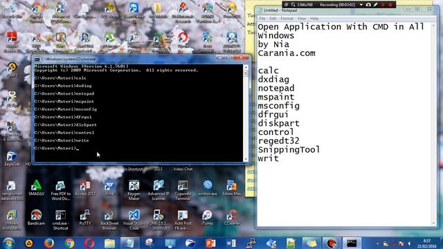 Run Application With cmd in All Windows смотреть онлайн