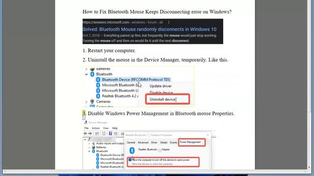 Fix Bluetooth Mouse Keeps Disconnecting error on Windows смотреть онлайн