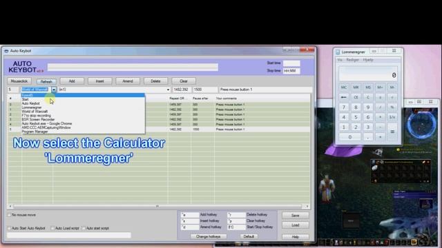How to use autoclicker - Auto Keybot 2.9 tutorial смотреть онлайн