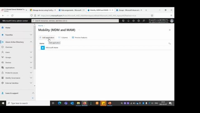 02 Explore and enable Microsoft Intune by Khaled Rezk Arabic смотреть онлайн