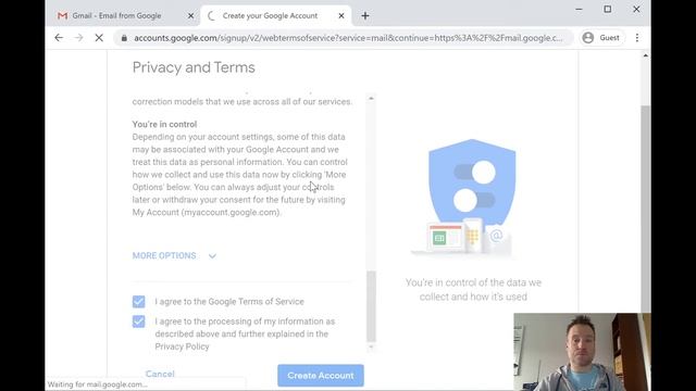 Setting up an Gmail account смотреть онлайн