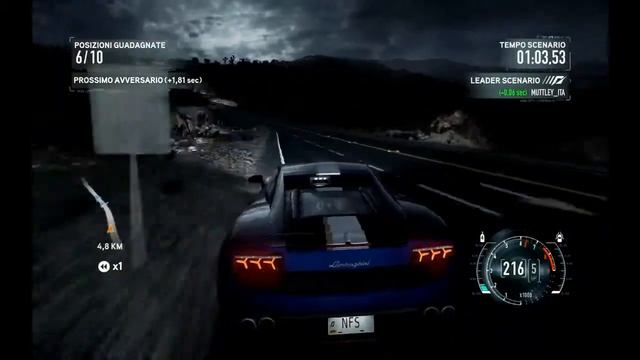 NFS The Run - Scenario 4 - Colline desertiche - Northshore Rd смотреть онлайн