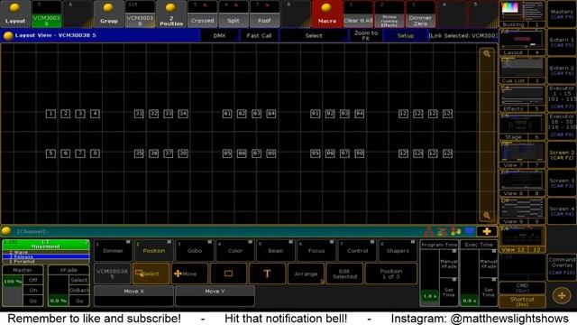 GrandMA Blitz Tutorial - Layout View смотреть онлайн