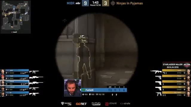 MIBR VS NiP (BERLIN MAJOR 2019) смотреть онлайн