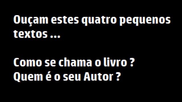 1º. Desafio Qual Livro ? Qual Autor ? смотреть онлайн