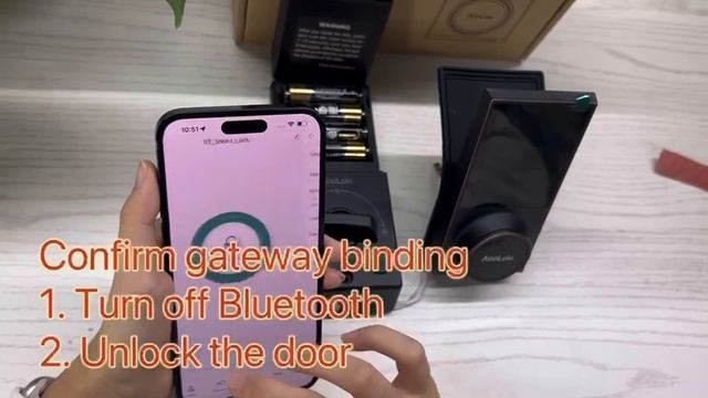 Teaching video of AL302 smart lock on connecting to Alexa voice assistant смотреть онлайн
