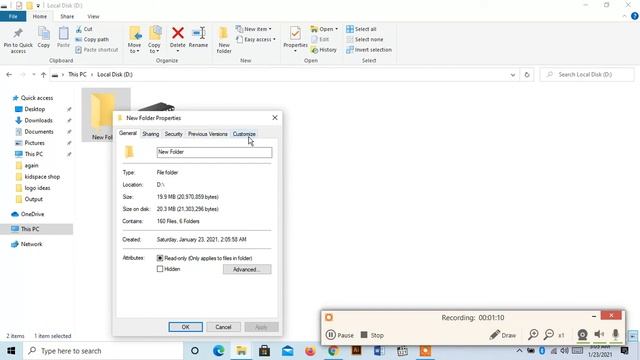 How to change computer folder/file icon in windows 10 , Amazing folder icon tricks😲 (Bengli) смотреть онлайн